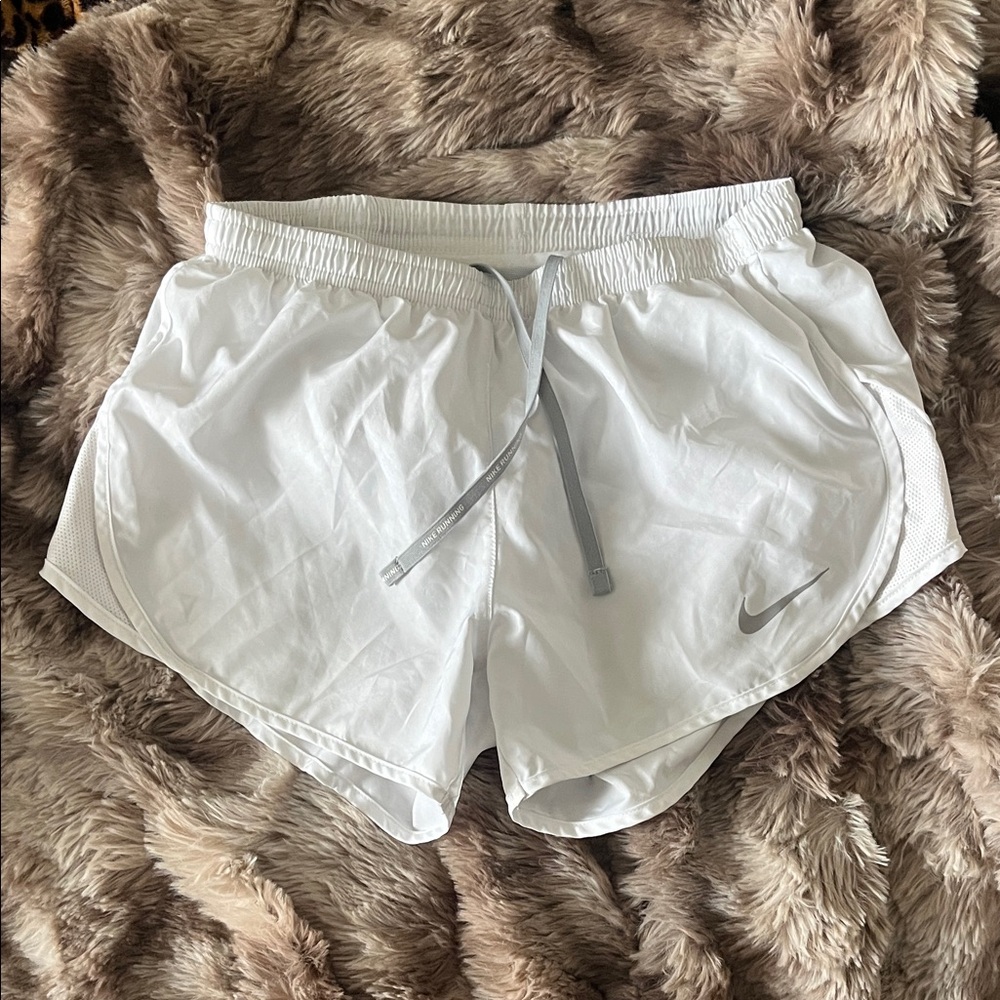 Nike Women's Light Gray Athletic Shorts